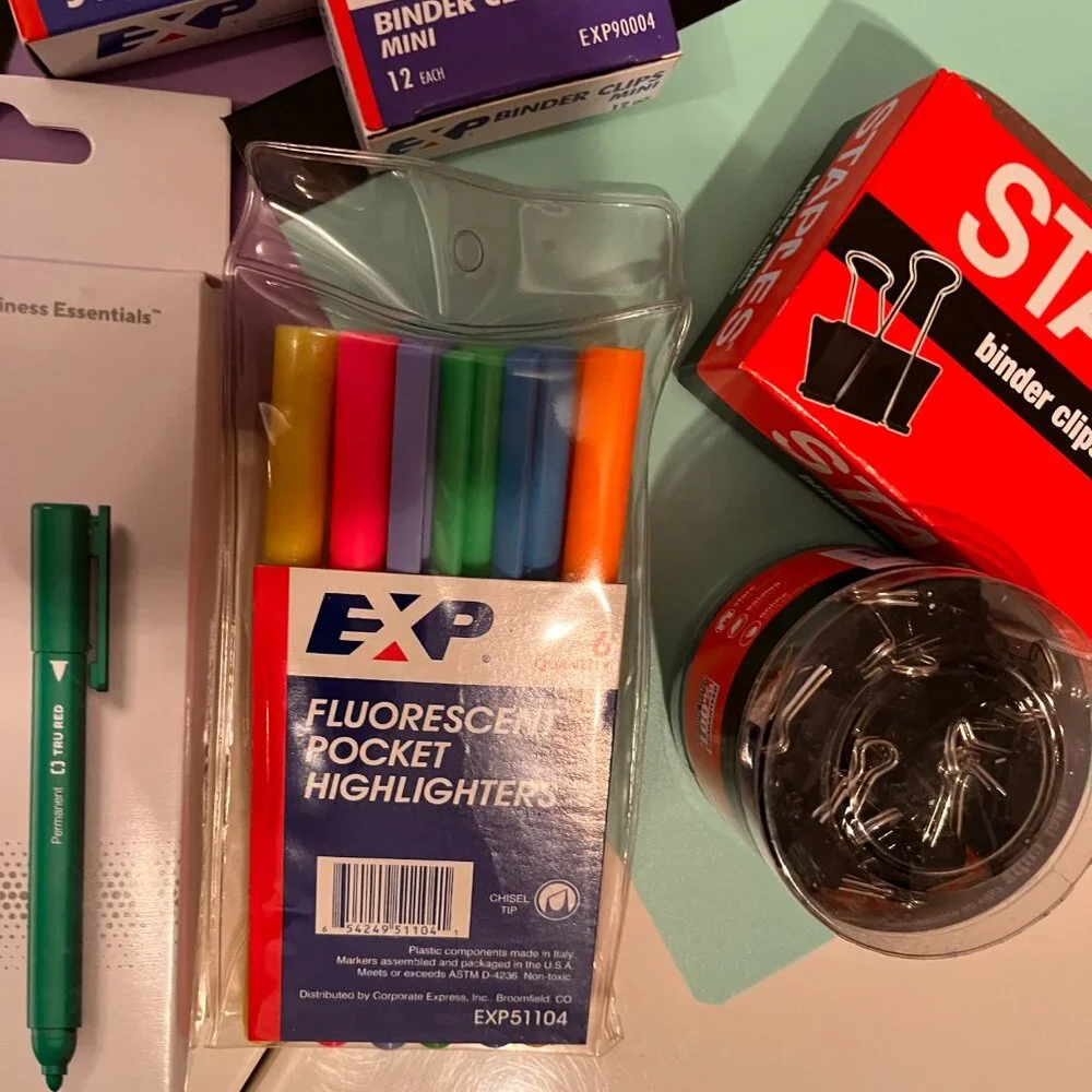 Staples EXP and Others office supplies